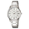 Casio LTP-1303D-7AV Silver Chain Simple Analog Ladies Watch
