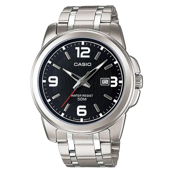 Casio MTP-1314D-1AV Black Analog Dial Classic Men's Watch