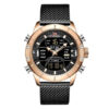 NaviForce 9153 Black Mesh Chain Analog Digital Dial Men's Watch