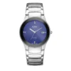 KWC 401 Blue Analog Dial Silver Chain Men’s Wrist Watch