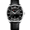Curren C8365 Black Leather Band Men’s Corporate Analog Watch