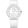 Rhythm C1303L01 Ladies Ceramic and Silicone Watch