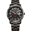 Rhythm G1109S06 Black Chain Analog Dial Men's Dress Watch