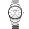 Rhythm G1203S01 Silver Chain White Dial Men's Classical Watch