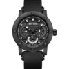 Rhythm I1204R03 Multi Dial Black Silicone Men's Dress Watch