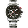 Rhythm S1409S03 Black Chronograph Dial Men's Classical Watch
