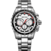 Rhythm S1411S01 Men’s Chronograph Stainless Steel Watch