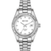 Rhythm RA1622S01 Silver Steel Band Dress Watch For Ladies Automatic