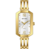 Rhythm LE1612S04 Golden Chain Silver Dial Ladies Gift Watch