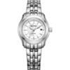 Rhythm P1214S01 Silver Chain Analog Dial Ladies Classical Watch