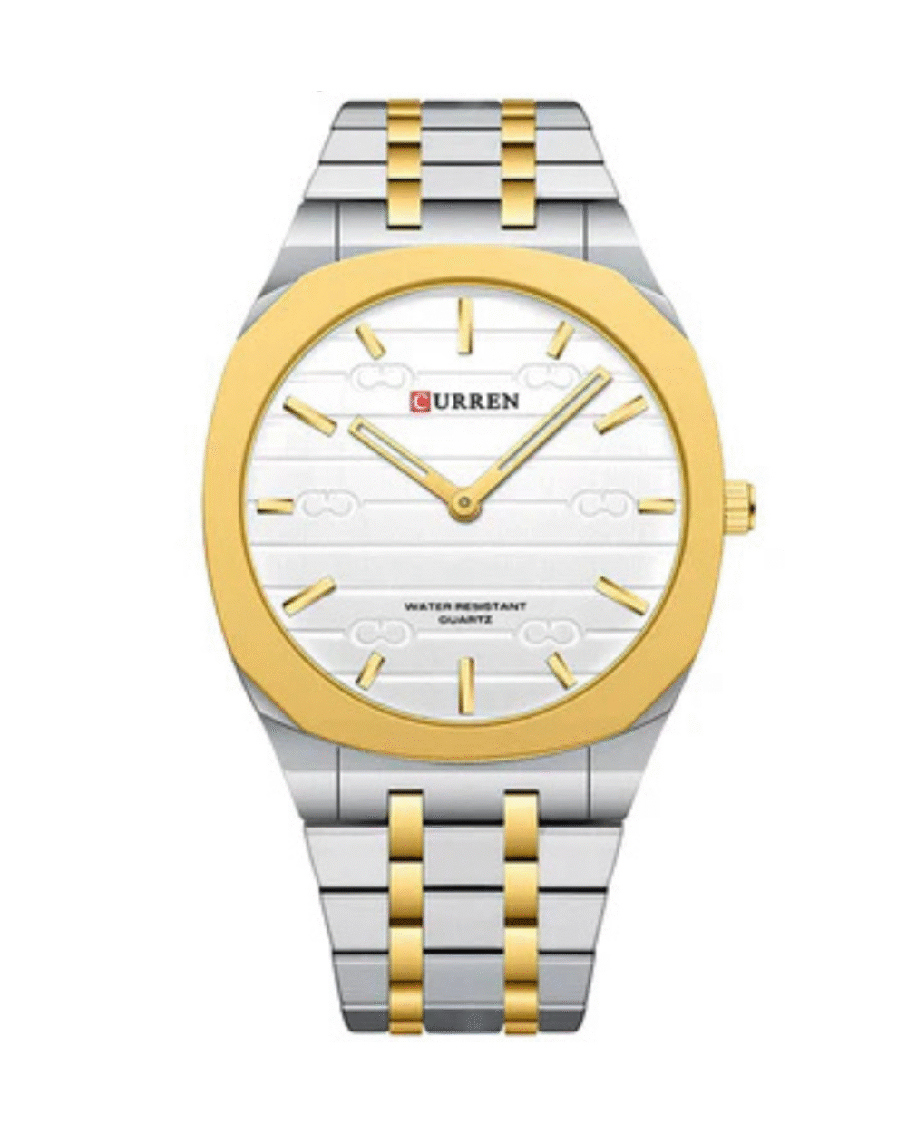 Curren C8444 Men’s Quartz Watch Tow Tone Stainless Steel