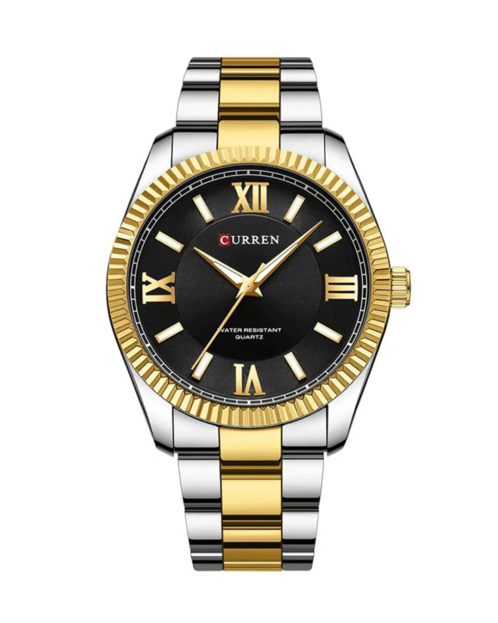 Curren C8453 Men’s Quartz Watch – Two-Tone Stainless Steel Elegance