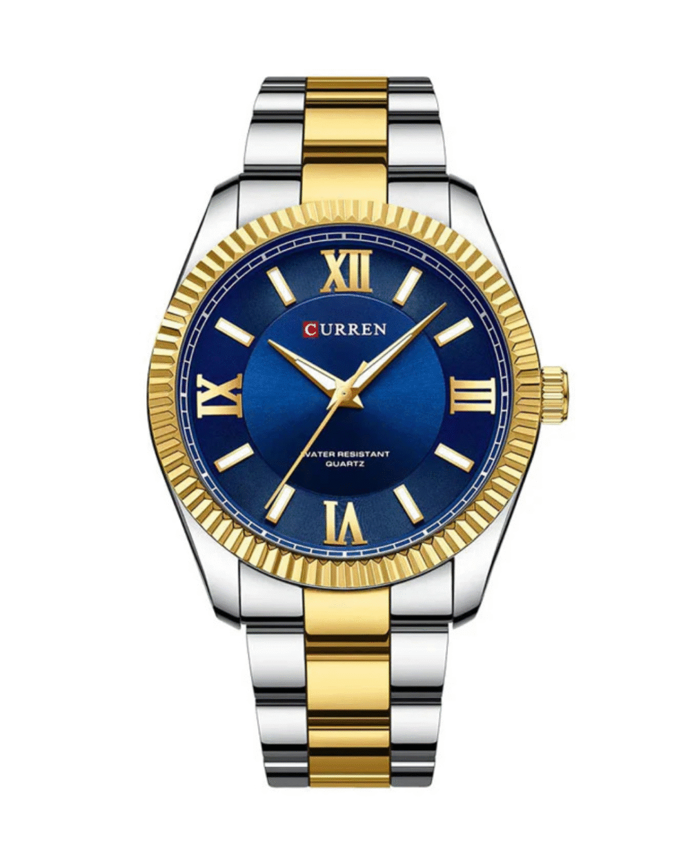 Curren C8453 Analog Display, Stainless Steel Band Watch