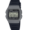 Casio F-91WM-1BDF Vintage Digital Dial Black Resin Band Watch