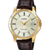 Casio MTP-V004GL-9A Leather Band Men Watch