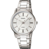 Casio LTP-1303D-7AV Silver Chain Simple Analog Ladies Watch