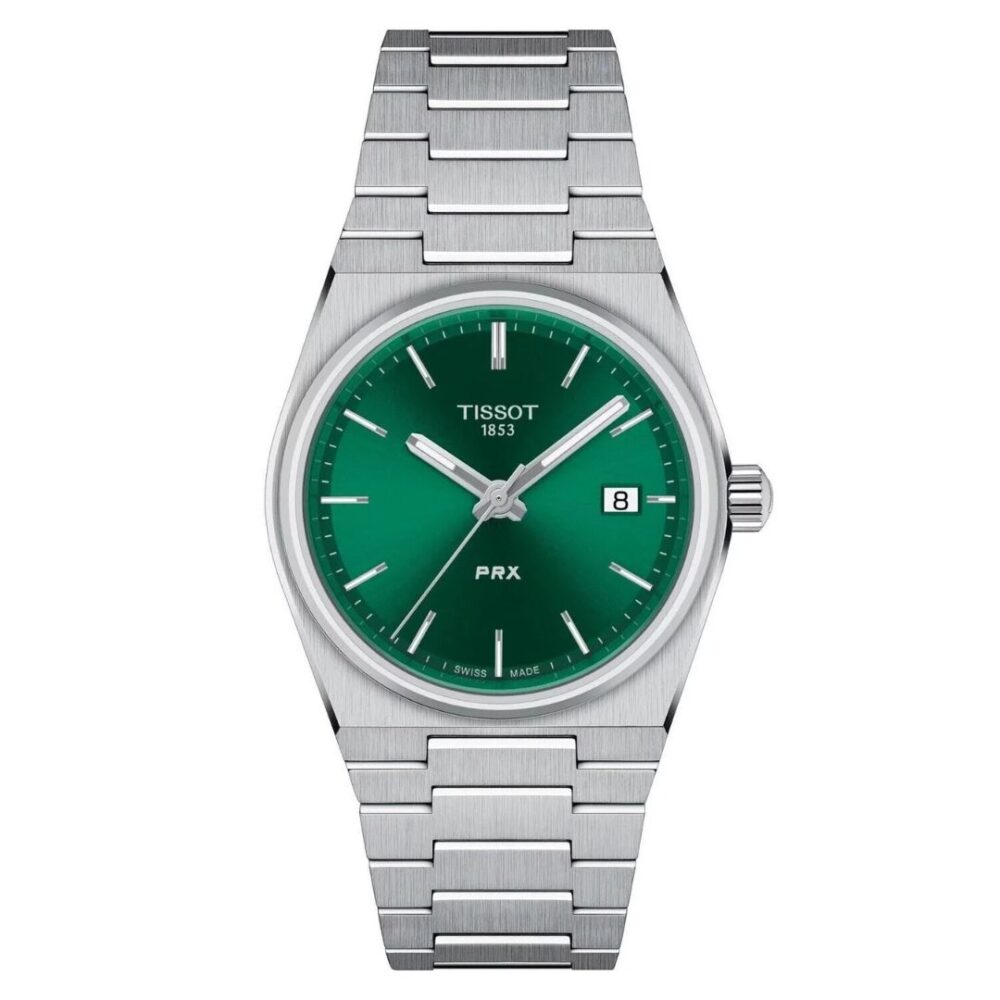 Tissot PRX 35mm Men’s Watch – Retro Design, Stainless Steel Bracelet, Quartz Movement – T137.210.11.081.00
