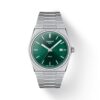 Tissot PRX Green Dial Quartz Men's Watch T137.410.11.091.00 – 40mm, Stainless Steel, EOL Indicator, Water-Resistant to 100m