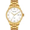 Rhythm GS1608S06 Golden Chain White Dial Ladies Gift Watch