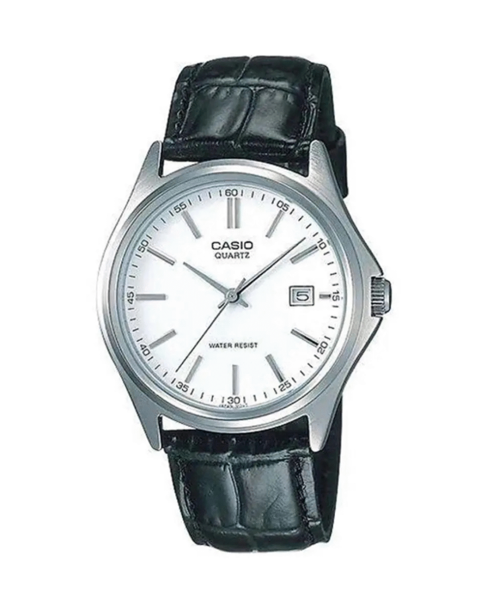 Casio MTP-1183E-7A Men’s Leather Strap Watch White Dial