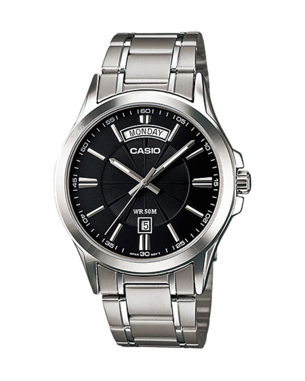 Casio MTP-1381D-1AV Men’s Stainless Steel Watch