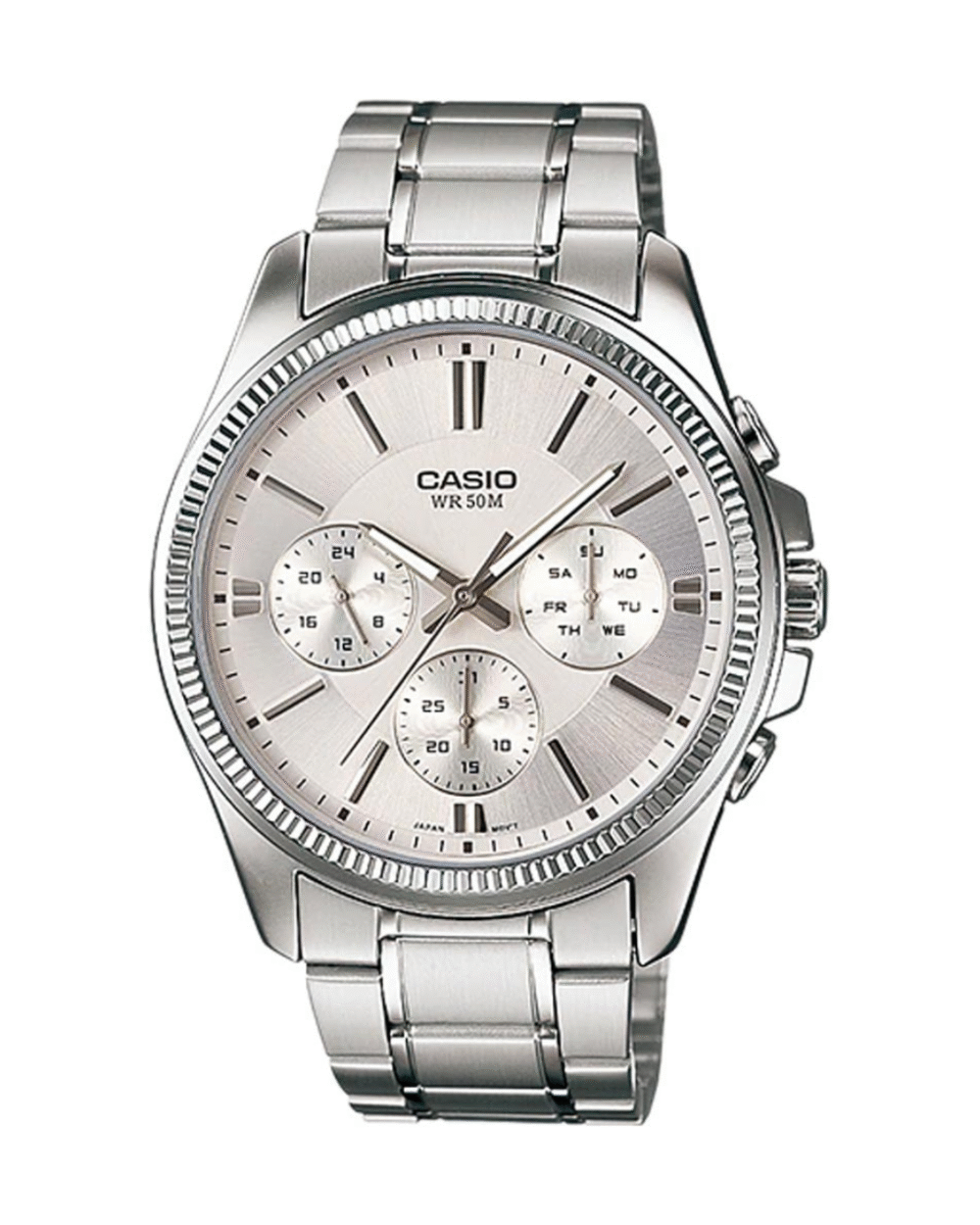 Casio MTP-1375D-7A Men’s Multi-Function Stainless Steel Watch