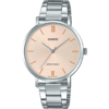 Casio LTP-VT01D-4B Women’s Stainless Steel Pink Dial Watch