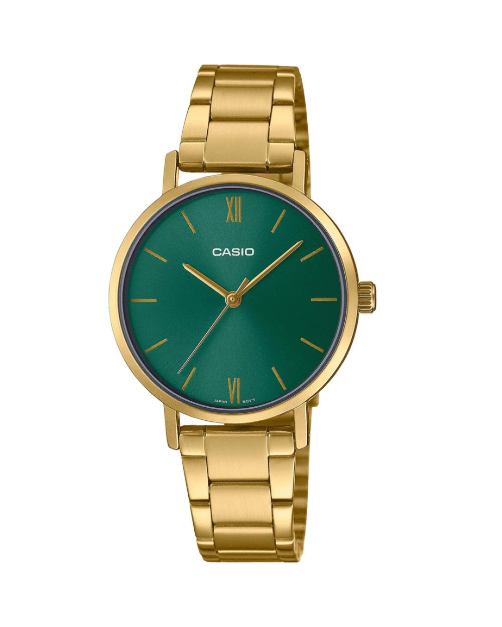 Casio LTP-VT02G-3A Women's Green Dial Quartz Watch