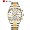 CURREN 8445 Men’s Fashion Watch Stainless Steel Round Analog