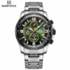 Naviforce NF8020 Men's Chronograph Watch Stainless Steel