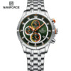 NAVIFORCE NF8046 Men's Chronograph Watch Stainless Steel