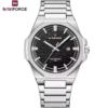 Naviforce NF9245 Men’s Quartz Stainless Steel Watch