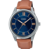 Casio MTP-V005L-2B5 Men's Classic Blue Dial Leather Watch