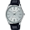 Casio MTP-V005L-7B Men’s Black Leather Strap Watch