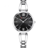 CURREN C9092 Women’s Silver Stainless Steel Watch with Black Dial