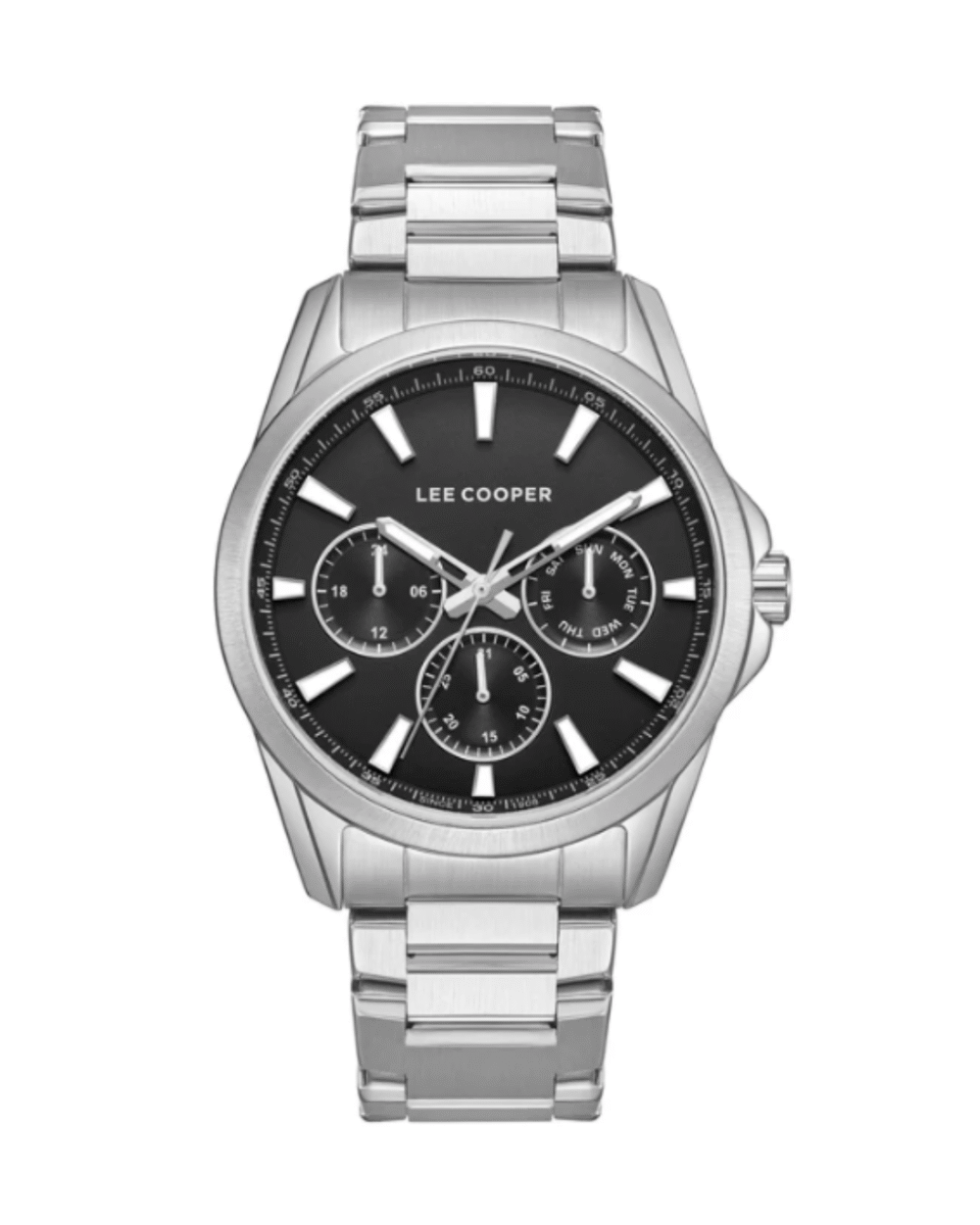 Lee Cooper LC08105.350 Gents Multifunction Silver Watch