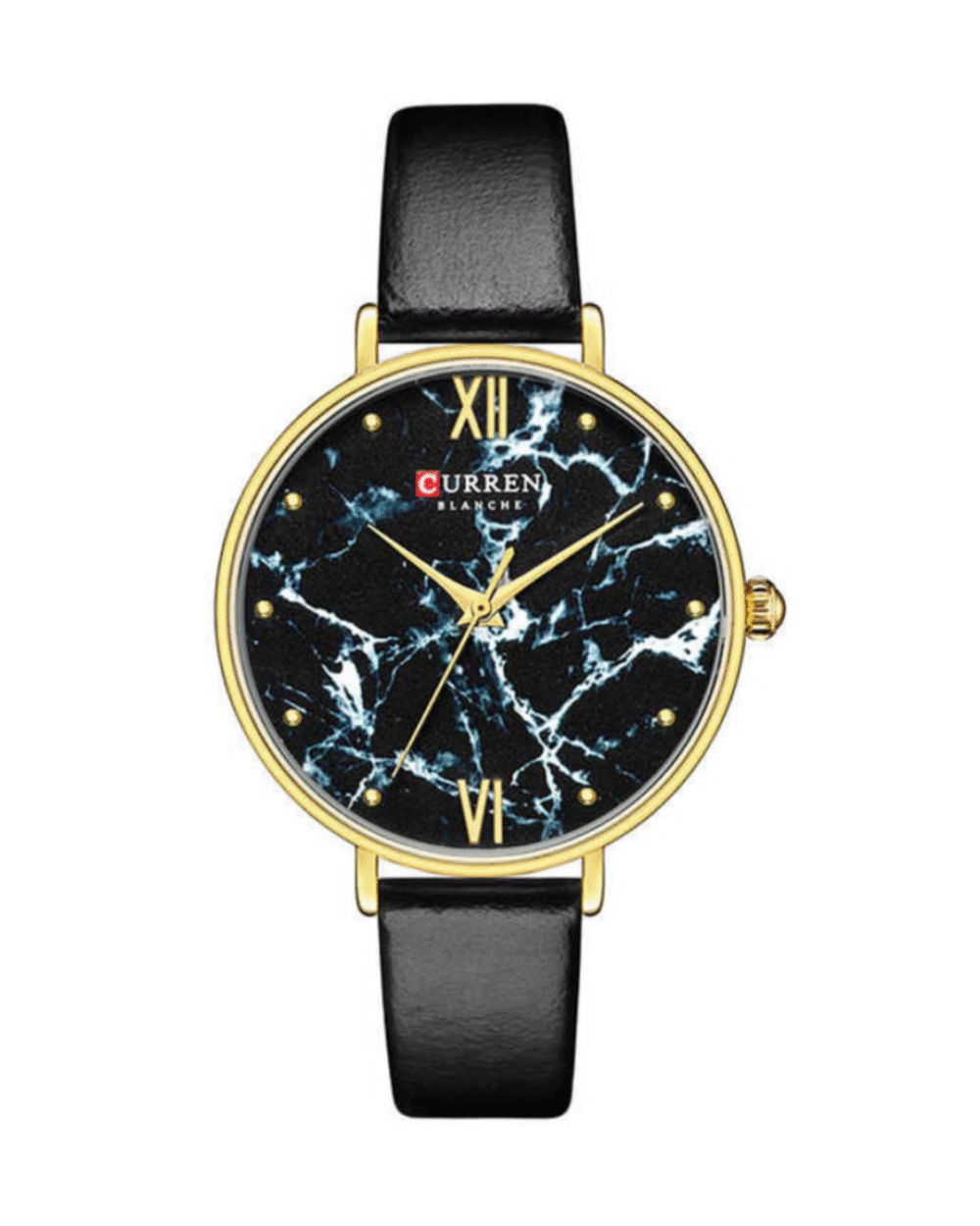 Curren C9045 Women’s Leather Strap Watch Elegant