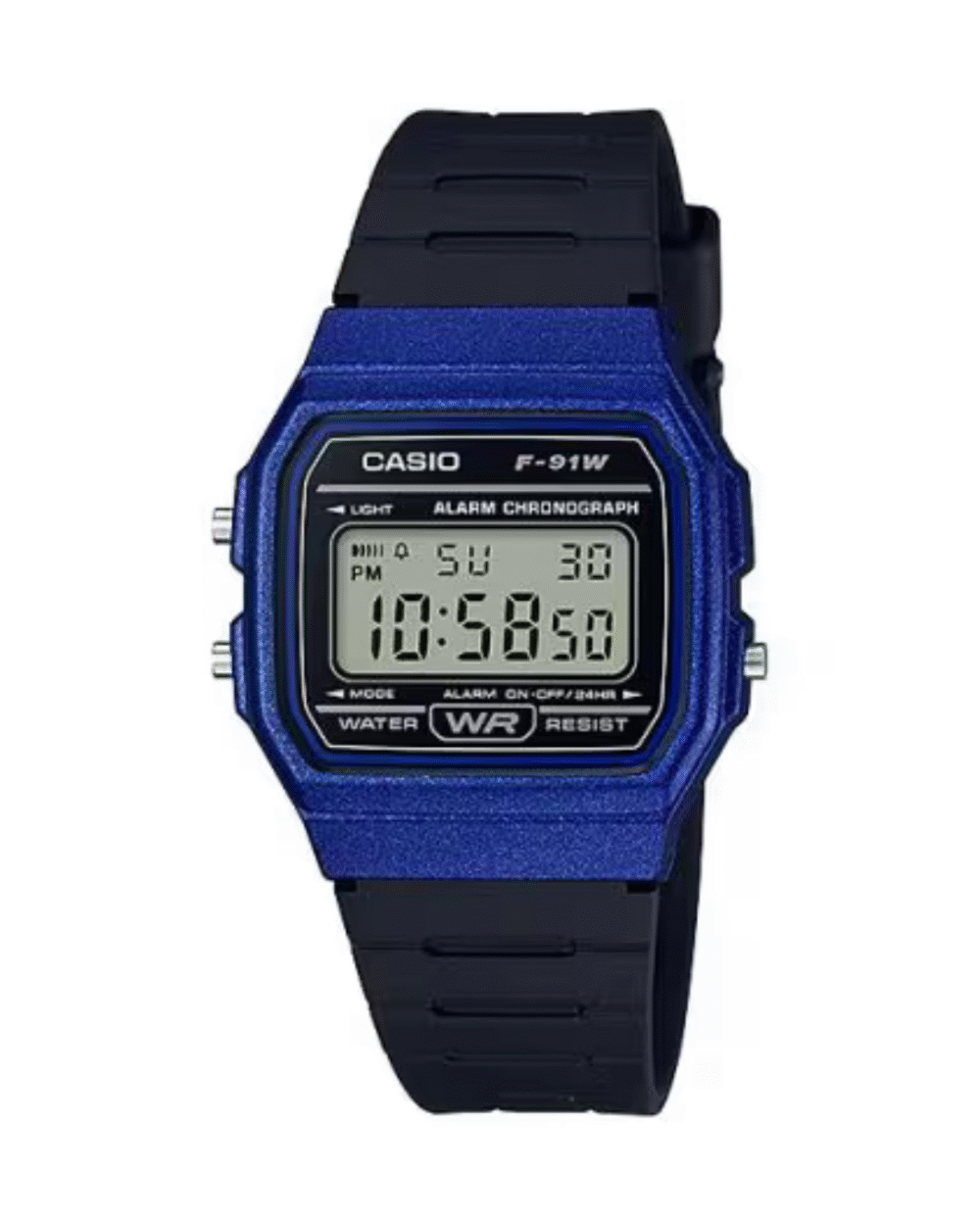 Casio F-91WM-2ADF Vintage Digital Dial Strong Plastic Watch