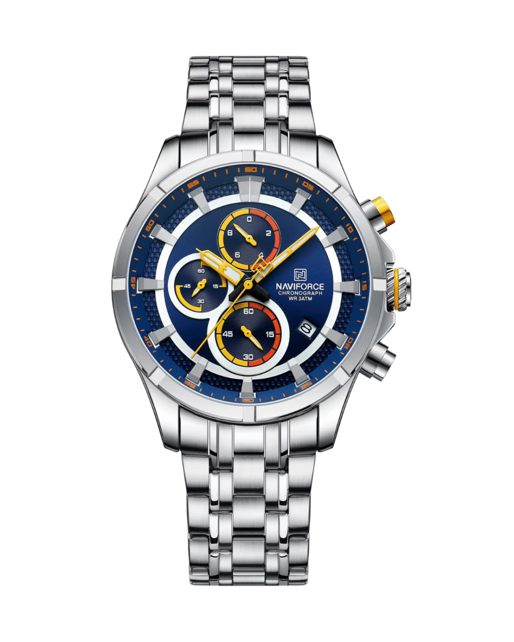 NAVIFORCE NF8046 Men's Chronograph Watch Stainless Steel