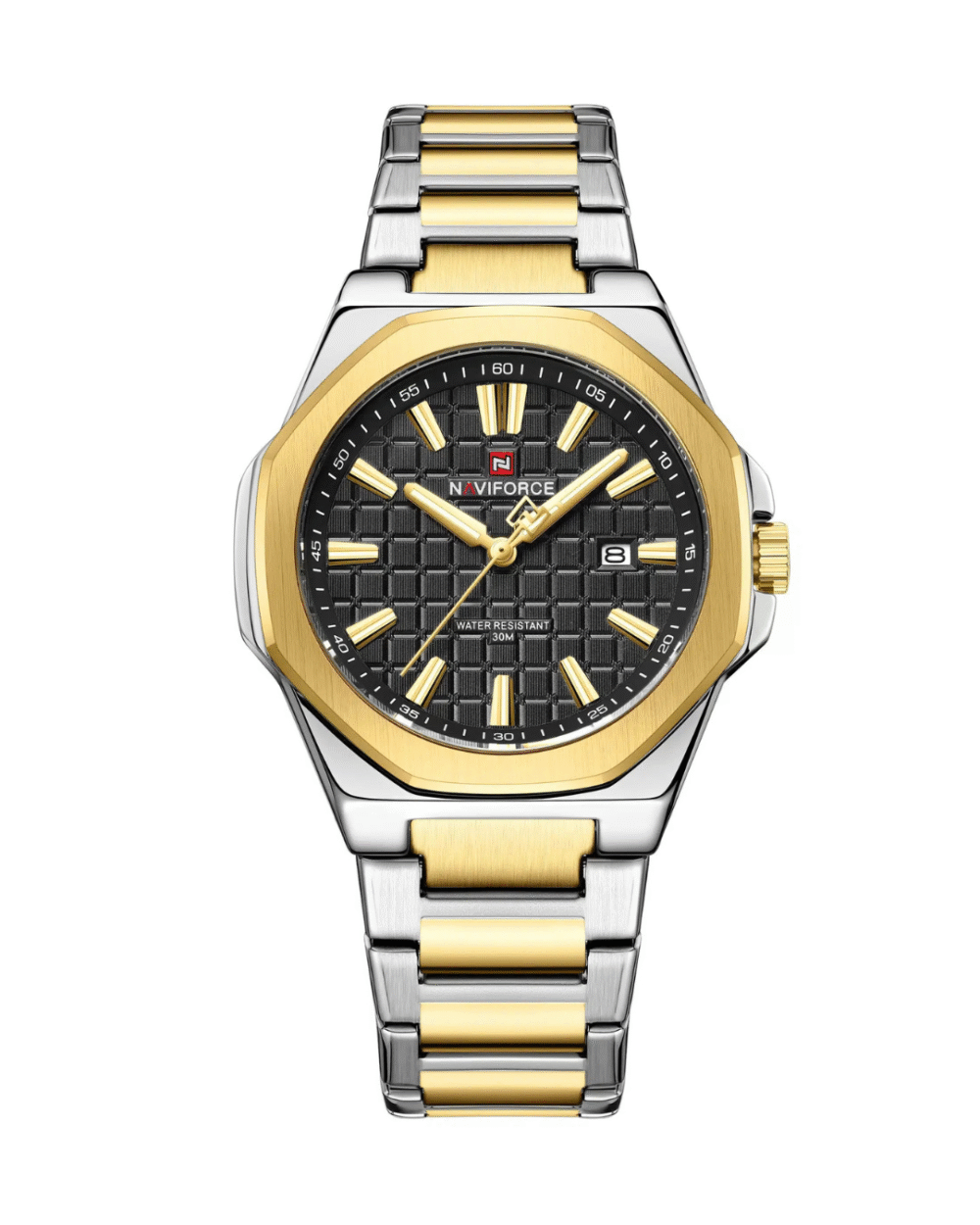 Naviforce NF9258 Two-Tone Stainless Steel Men’s Quartz Watch