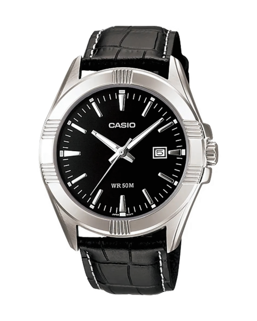 Casio MTP-1308L-1AVDF Men’s Leather Band Quartz Watch