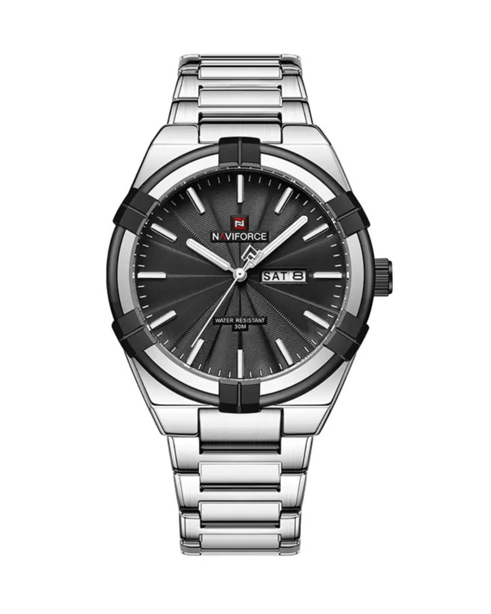 Naviforce NF9218 Men’s Quartz Stainless Steel Watch