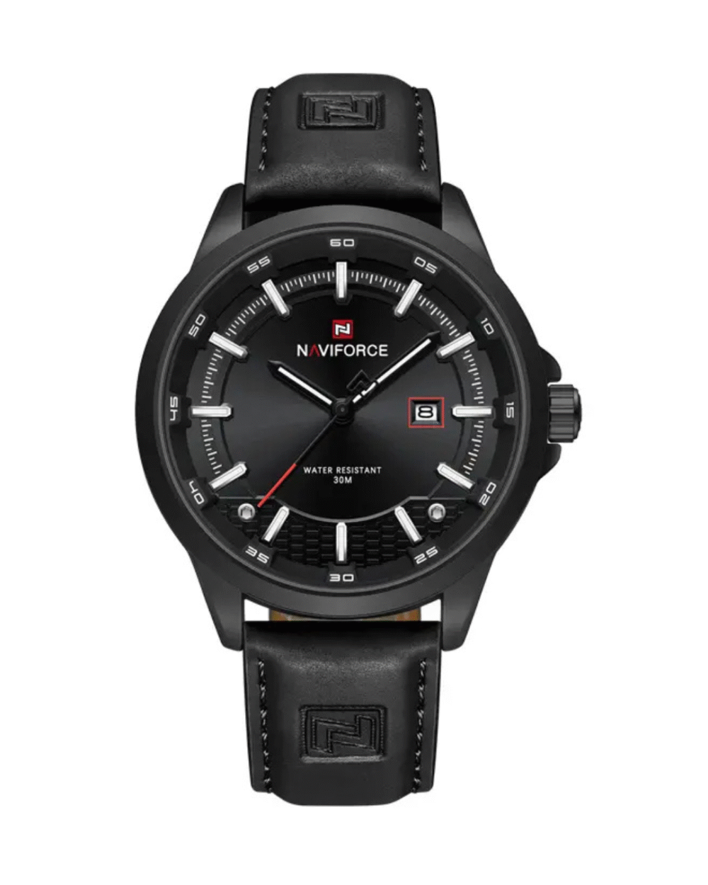 NAVIFORCE NF9248 Men’s Leather Quartz Sport Watch