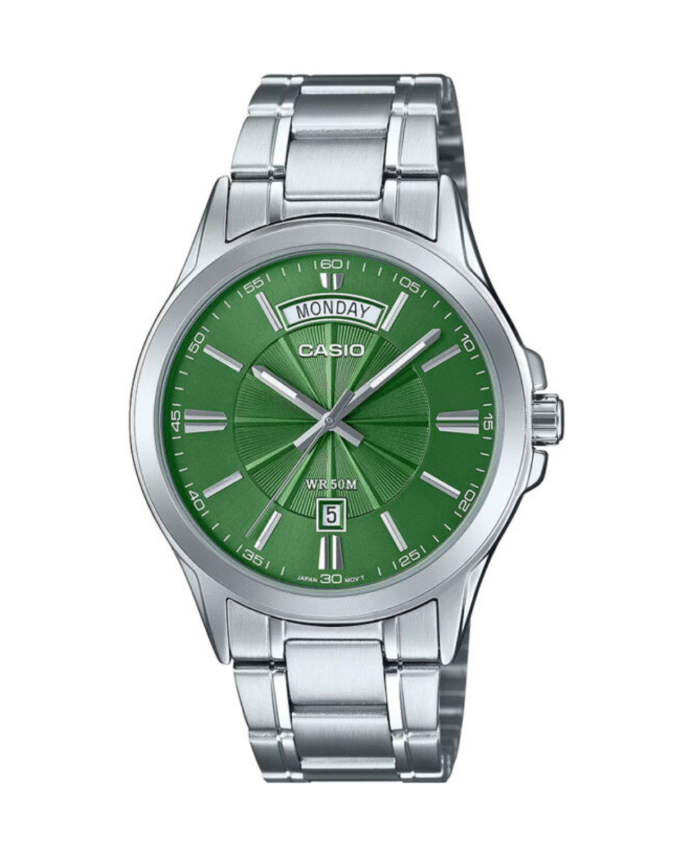 Casio MTP-1381D-3AV Men’s Stainless Steel Watch