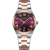 CURREN C9095 Women’s Two-Tone Stainless Steel Watc