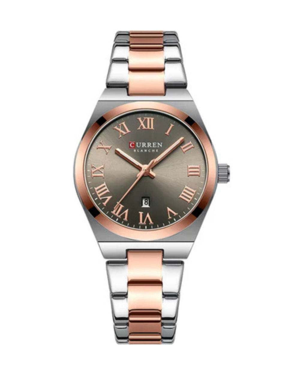 CURREN C9095 Women’s Two-Tone Stainless Steel Watch