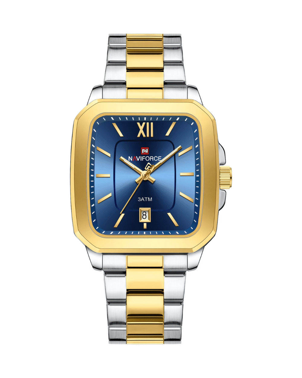 Naviforce NF9239G Men’s Square Quartz Watch