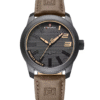 NaviForce NF9202 Leather Band Sports Quartz Watch
