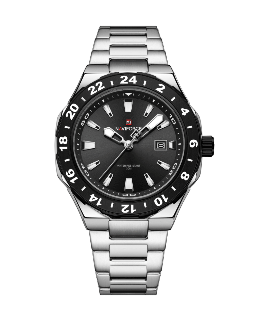 Naviforce NF9249 Men’s Quartz Watch Stainless Steel Strap