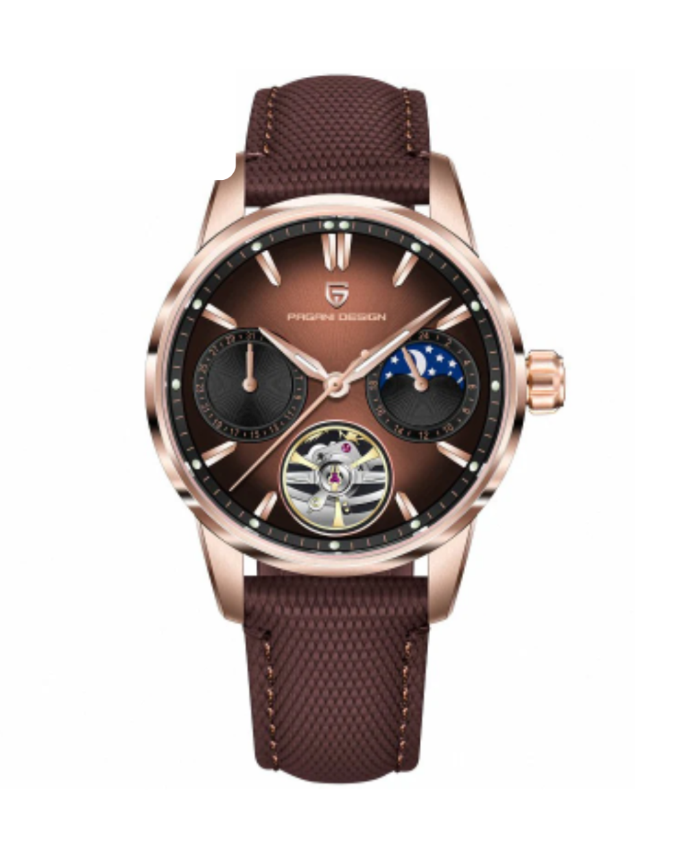 Pagani Design PD-YS021 Men’s Automatic Sapphire Crystal Watch
